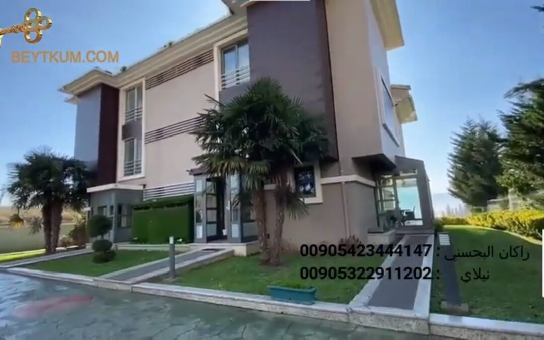 (B43) Deluxe sea view villa with furniture for sale in Izmit