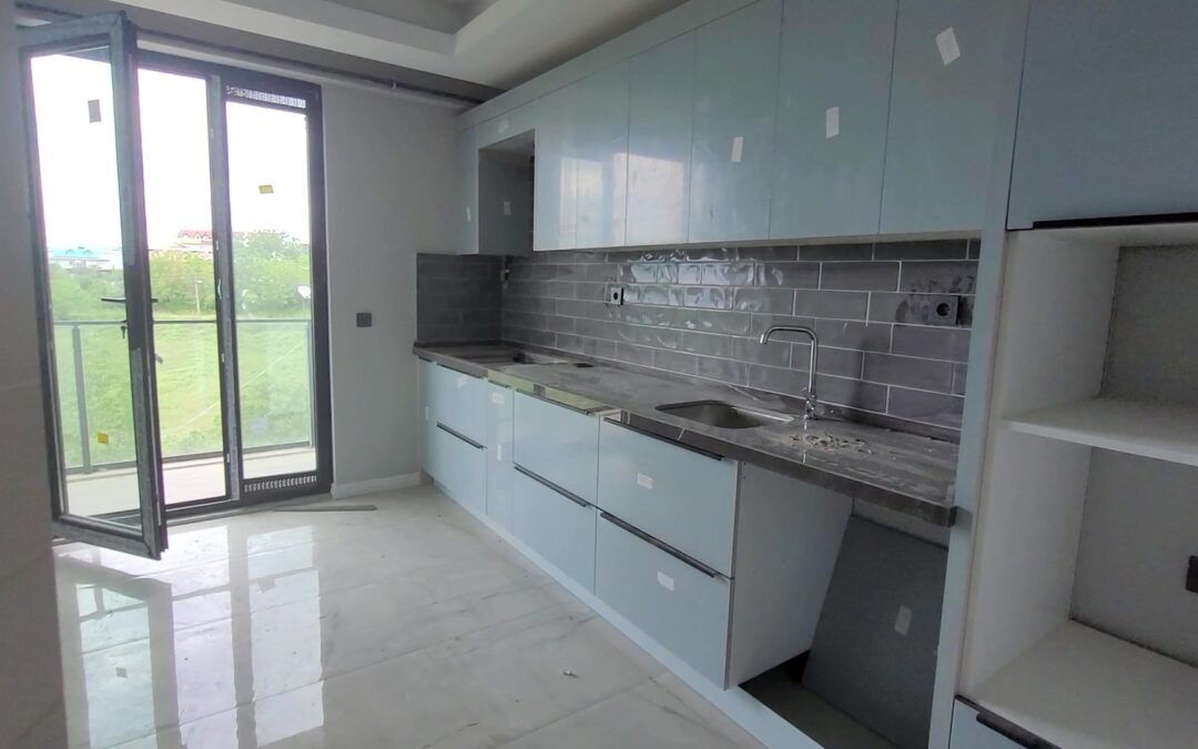 B 433 Beautiful sea view apartment for sale in Yovacik