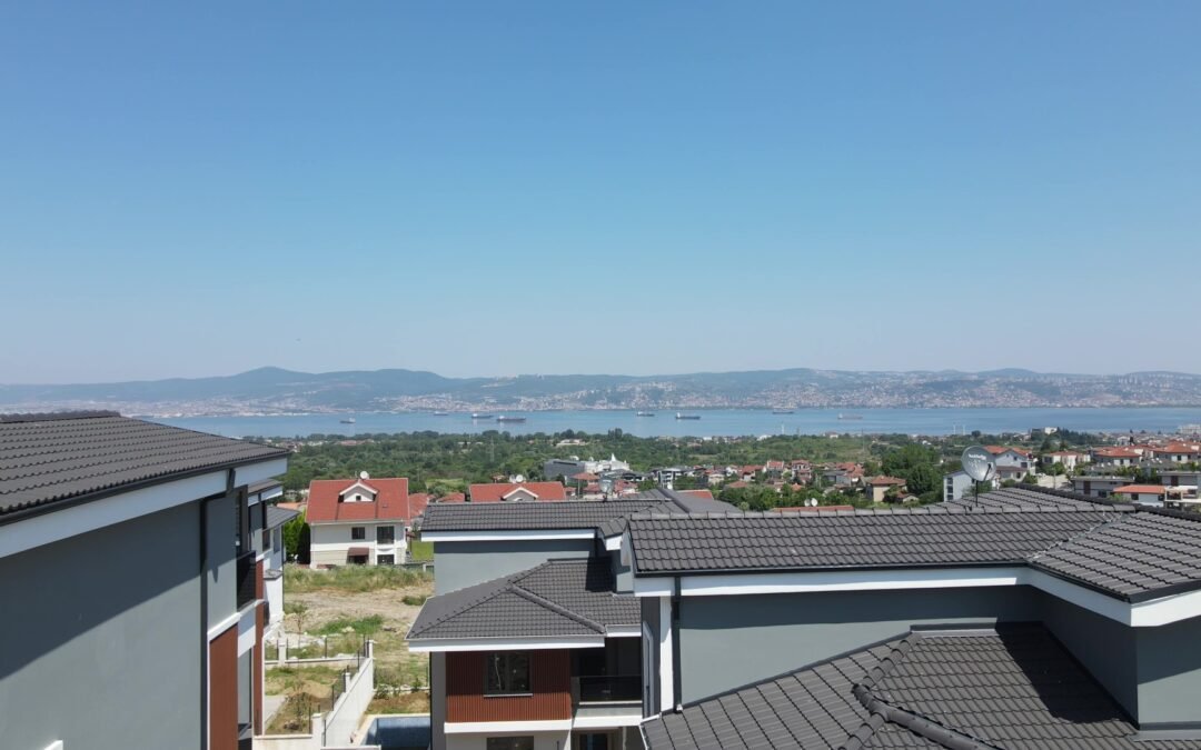 B 459 Beautiful sea view villa for sale in Başışıklı