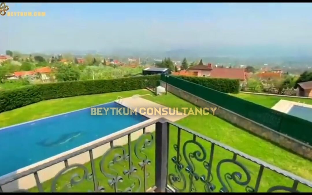 (B 70)  Luxury independent villa for sale in Maşukiye