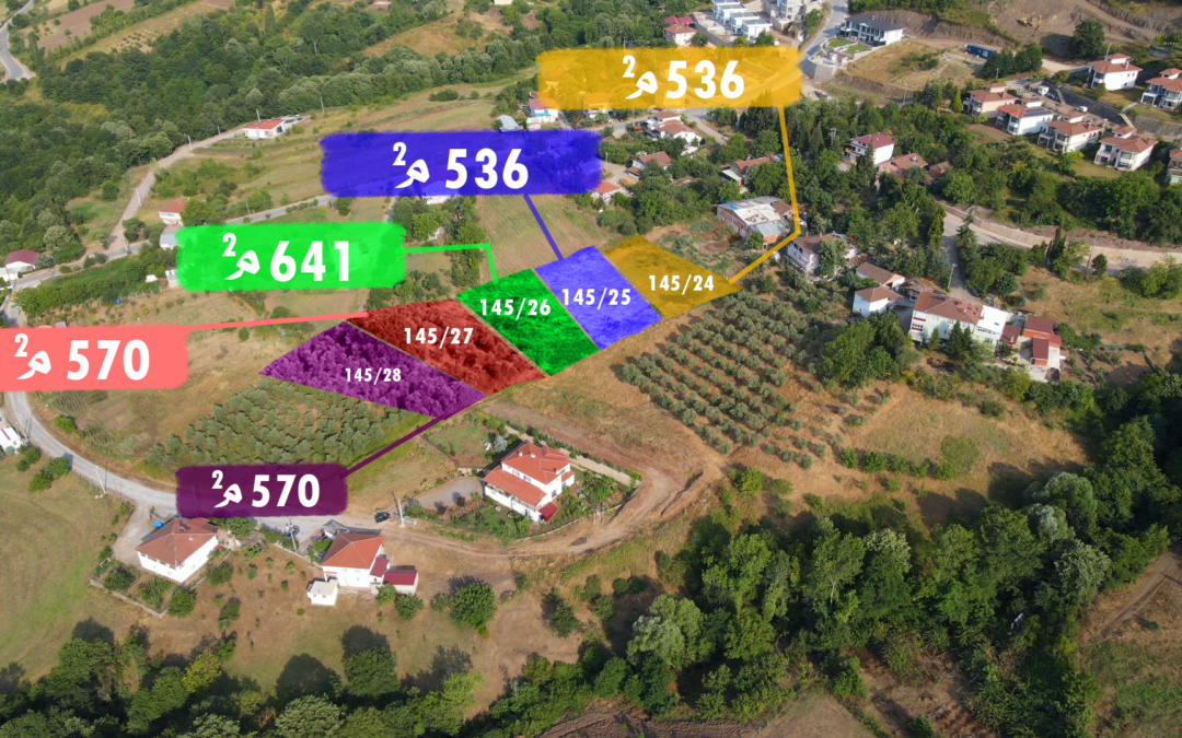 B 553 عقارات تركيا | استثمار عقاري مميز في يوفاجيك إزميت أراضي للبيع بأسعار مغرية